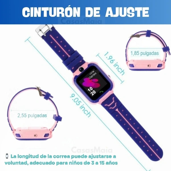 Reloj Inteligente NiñosSeguros con GPS