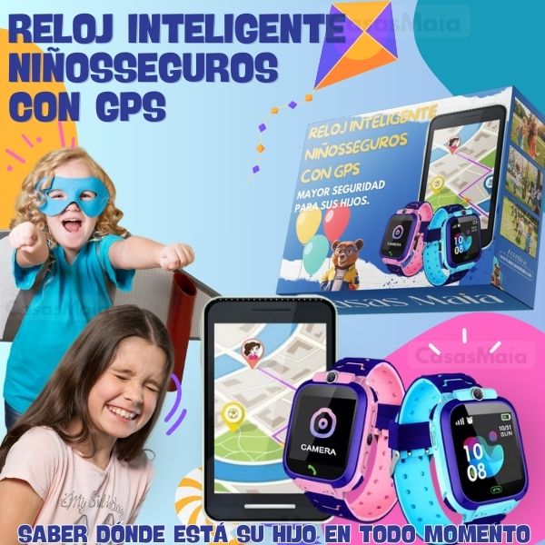 Reloj Inteligente NiñosSeguros con GPS